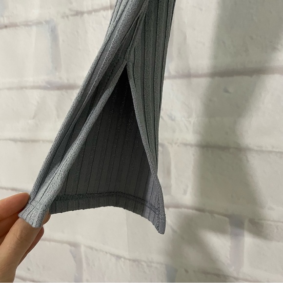 Madewell | NWT Ribbed Square Neck Long Sleeve Tee - Picture 7 of 12